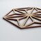Ekena Millwork Small Hampton Decorative Fretwork Wood Wall Panels, Hickory, 11 3/8"W x 13 1/8"H x 3/8"T WALW12X12X0375HMPHI - alternate 3